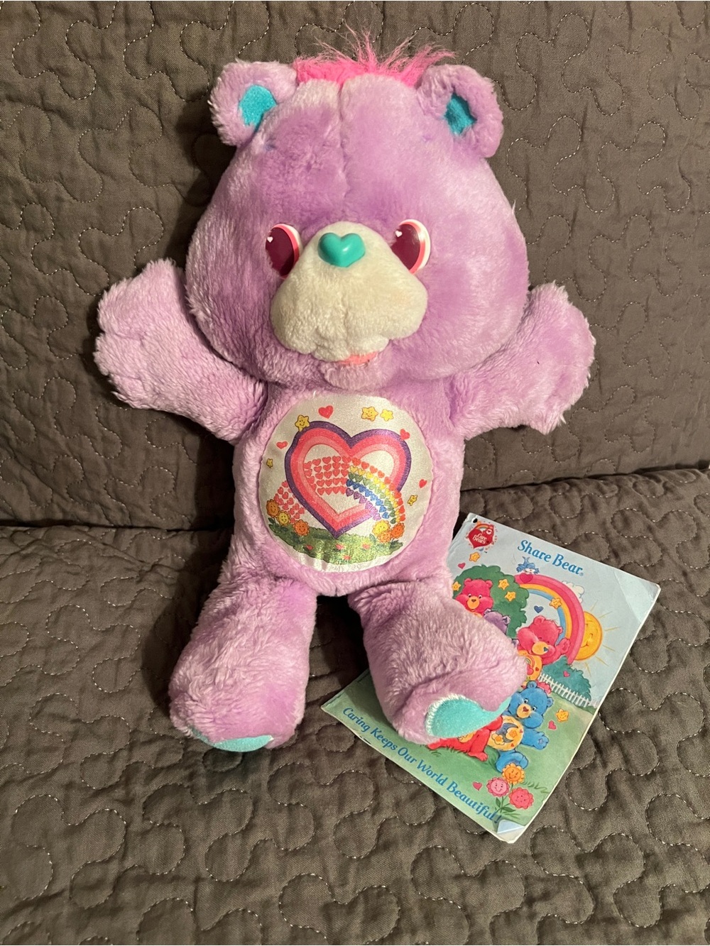 Vintage 1991 Kenner Environmental Care Bears - Complete Set - Picture 12 of 16